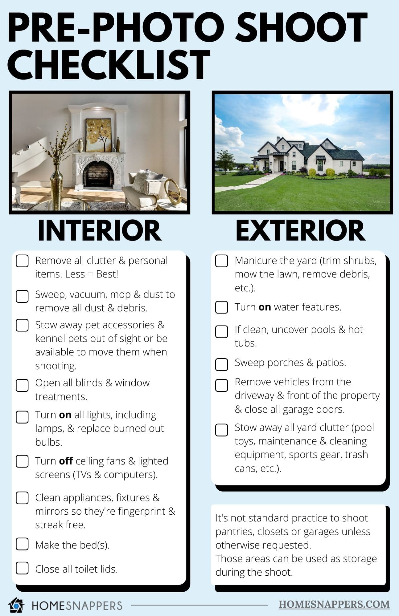 How to Prepare Your Home for a Photo Shoot